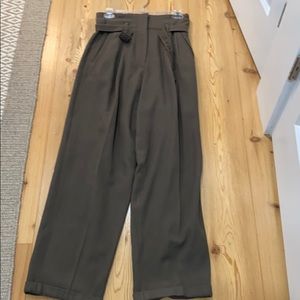 Emporio Armani high-waisted corduroy pants